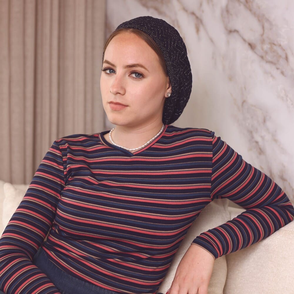 Chevron Lizi Headwear